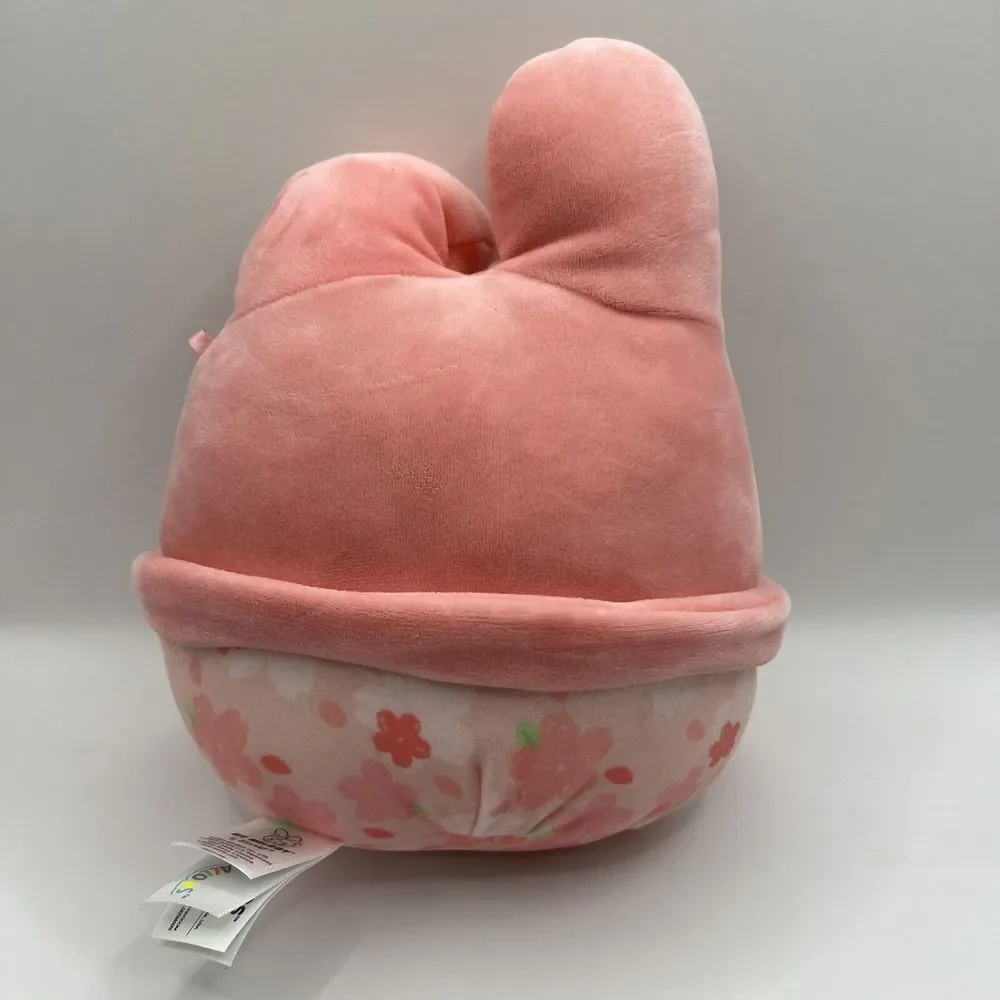 Squishmallow X Sanrio My Melody‎ Kellytoy Floral Print 9 Inch Plush